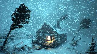 BRUTAL ARCTIC WINTER with EXTREME COLD and snowstorms for sleeping | Arctic Sleep White Noise 2026