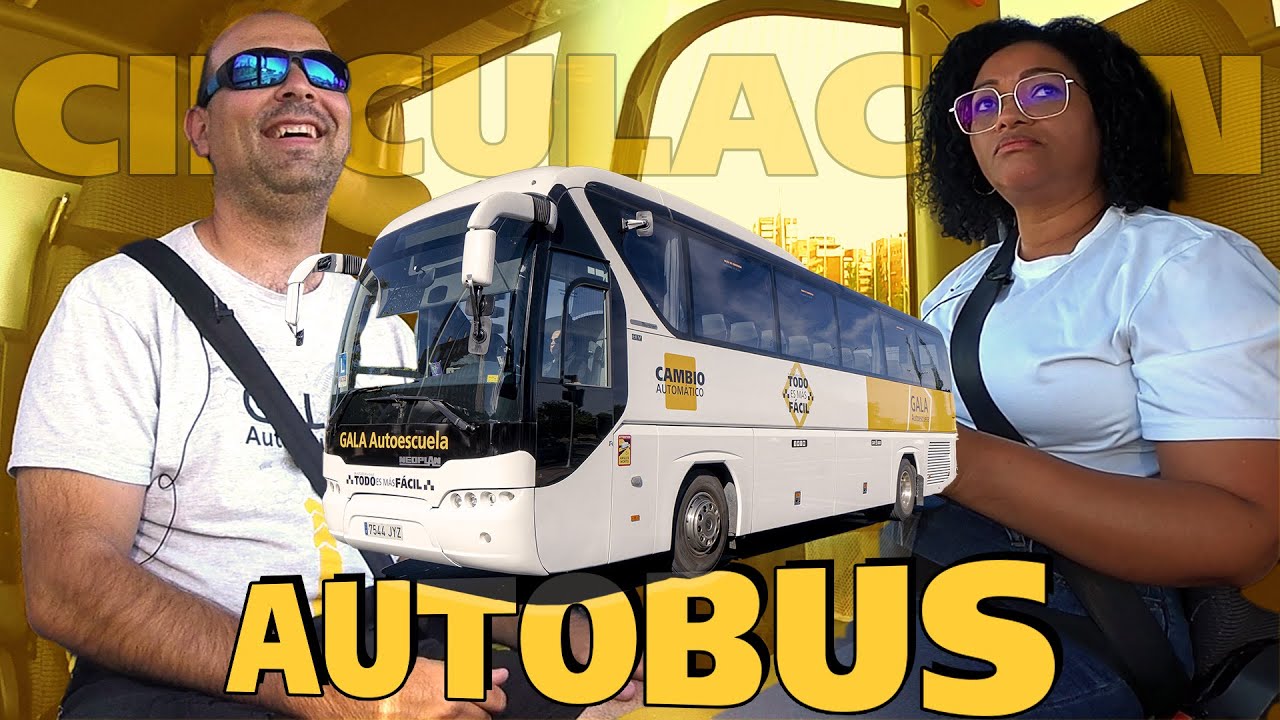 ¡Clase prática de autobus... EN CIUDAD! - Clase práctica permiso D