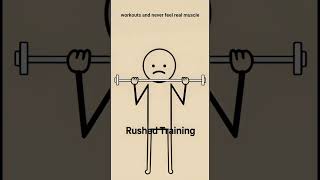 Mind muscle connection training  #animation#memes #shorts #animasi