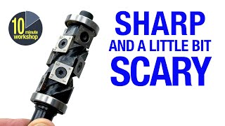 Is this even legal? Sharp & Scary router bit [video 561]
