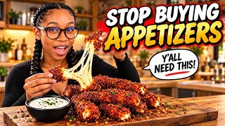 Nashville Hot Mozzarella Sticks 🔥 | Cooking at Home to Save Money Day 1
