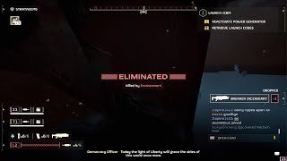 HELLDIVERS 2 bug hole spawn kill