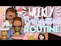 Babysitted Routine!  Roblox Bloxburg Roleplay