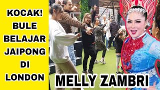 Bule Tari Jaipong di London Bersama Melly Zambri si Putri Malam