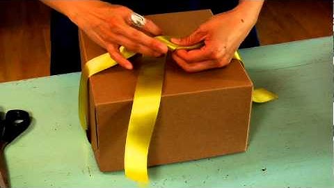 How to Tie a Bow with Ribbon - Paper Source