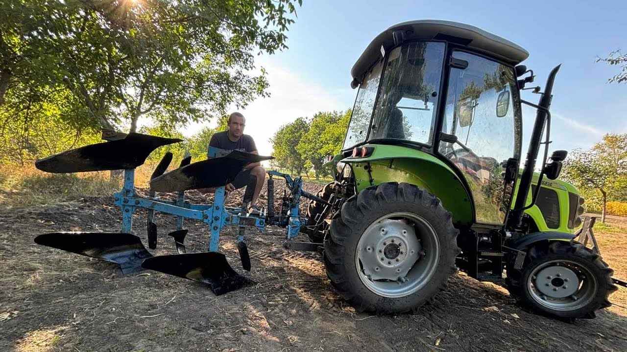 ❗ОБНОВА❗ Оборотний Плуг до нашого трактора. ZOOMLION RK 504 і RABE WERK vs LEMKEN🔥