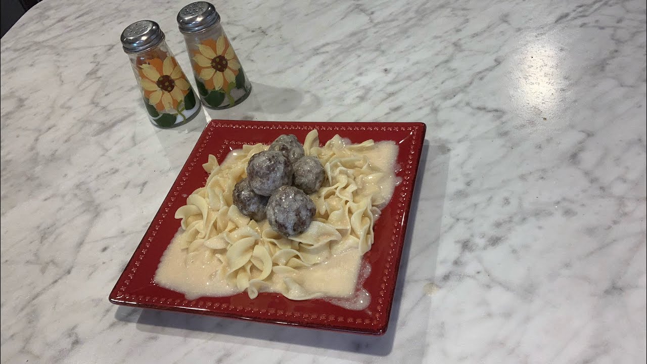 How to make Swedish Meatballs YouTube