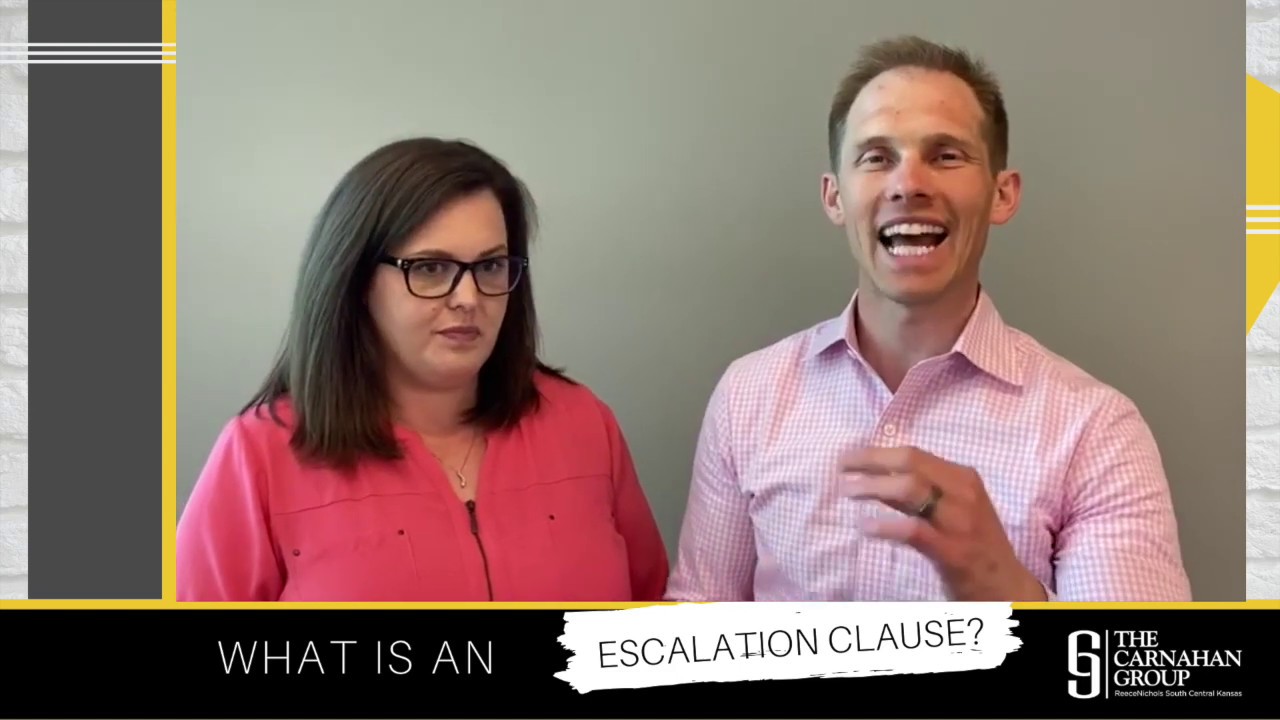 Escalation Clause When you are the Seller