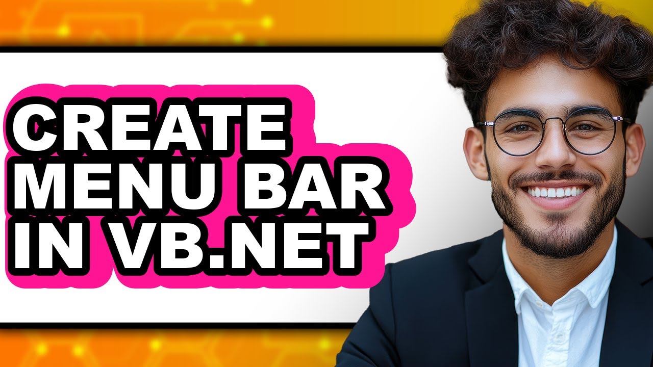 How to Create Menu Bar in Vb.net (full Guide) - YouTube