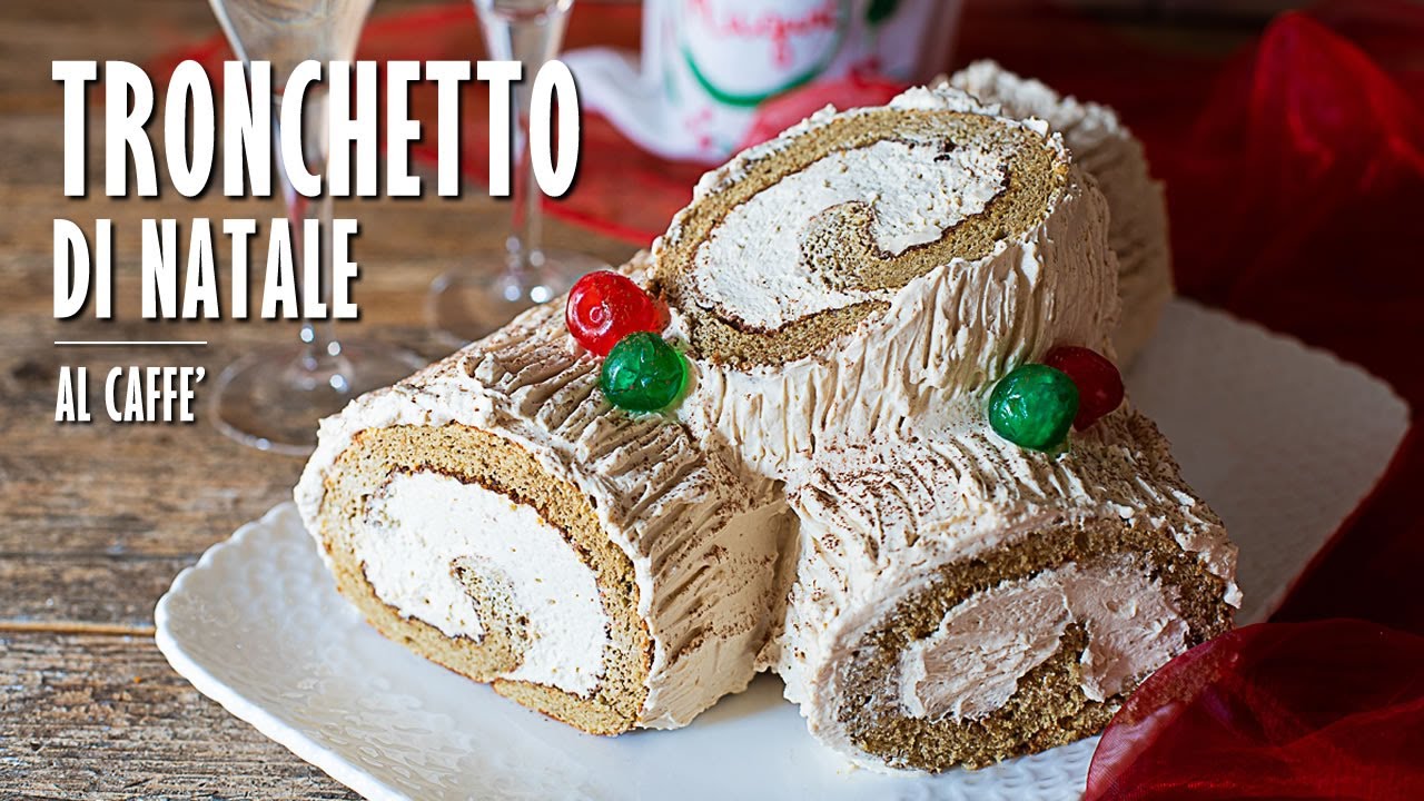 TRONCHETTO DI NATALE (al CAFFE') fatto in casa | Marianna Pascarella