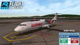 (RFS - Real Flight Simulator) Wings Air ATR 72-600 | Ambon (WAPP) To Makassar (WAAA) - RFS Pro screenshot 4