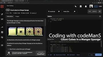 Codewars 7 kyu Count Cubes in a Menger Sponge Javascript