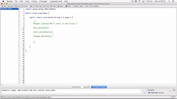 65. Dialog boxes: Converting String input to other numbers - Learn Java