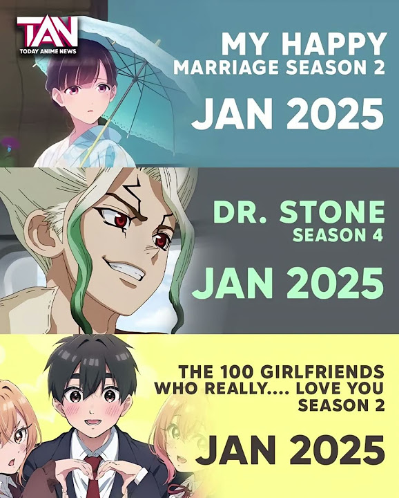 Anime Coming Out In March 2025 anime coming out for 2025 - YouTube
