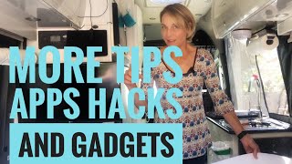 More Tips Hacks Apps and Gadgets for your RV Life