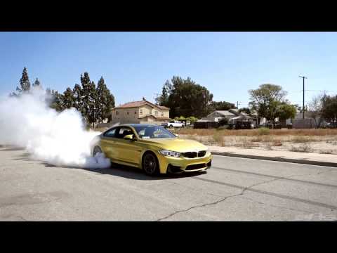 BMW M4 Burnout