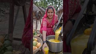 Traditional Mango Juice Making in Village 🥭🥤 | Desi Village Life & Fresh Mango Juice