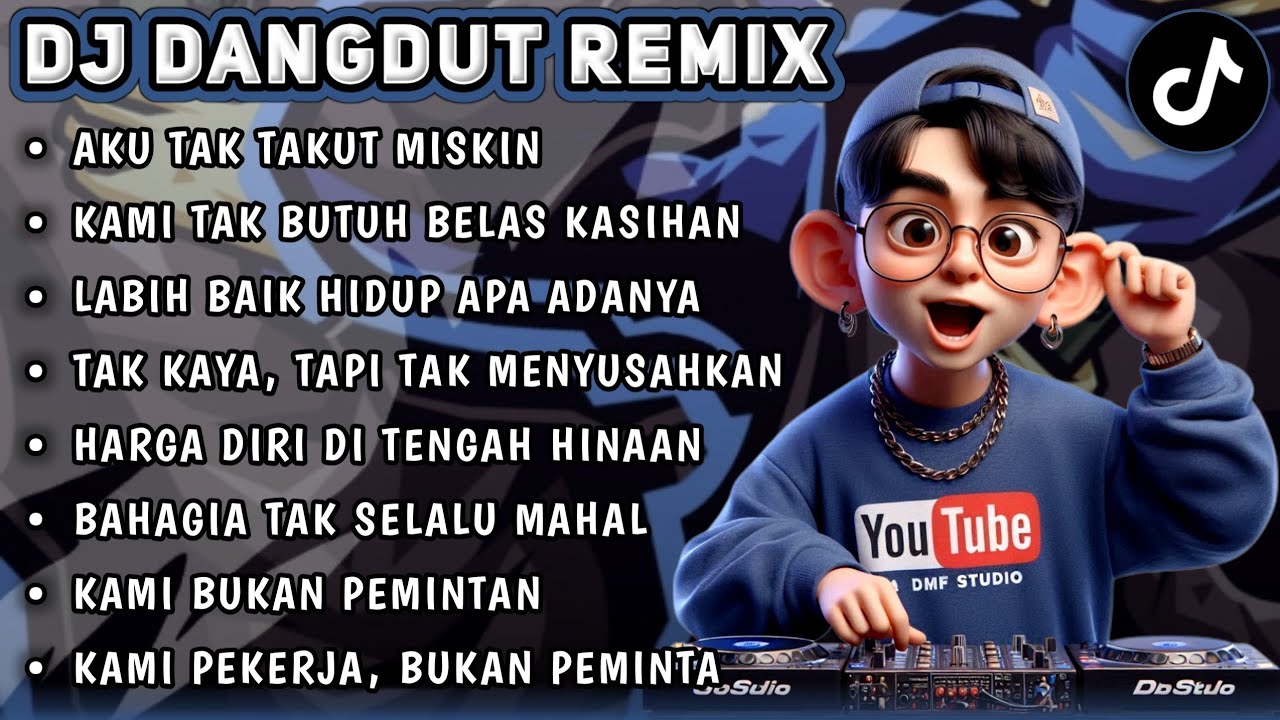 AKU TIDAK TAKUT MISKIN😎🎧 || DJ DANGDUT REMIX FULL BASS TERBARU 2025 #dmfstudio #djremix
