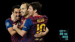 "i miss xavi. i iniesta and everything that came at stage. the way we
played, how managed games. knew were going to win, it didn't matter
...