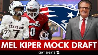NEW Patriots Mock Draft From Mel