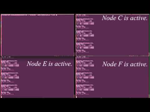 Demonstration of wireless multi-hop communication system