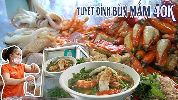 Độc đáo BÚN MẮM HÙNG MẬP sử dụng luôn HEO QUAY KIM MAI | Đặc sản miền tây giữa lòng Sài Gòn