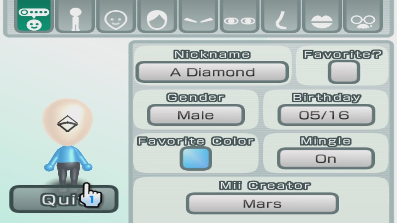 A Diamond - Mii 3396 - YouTube