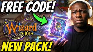 Wizard101: FREE CODE! NEW PACK!