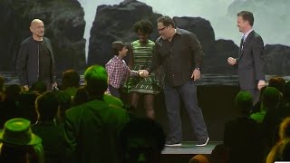 The Jungle Book live action stars at D23 Expo 2015 in Walt Disney Studios presentation