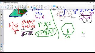 11.1.3 part 2: Volume of Pyramids