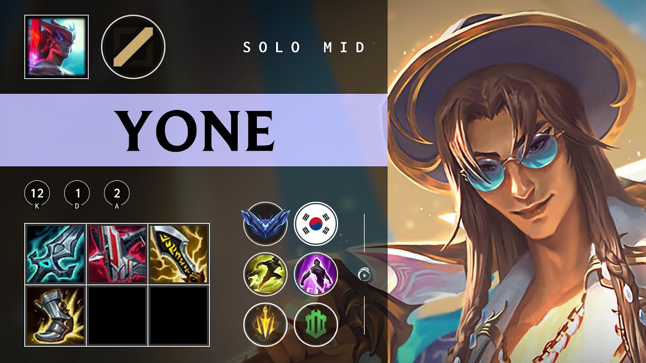 Yone Mid vs Galio - KR Diamond Patch 25.24