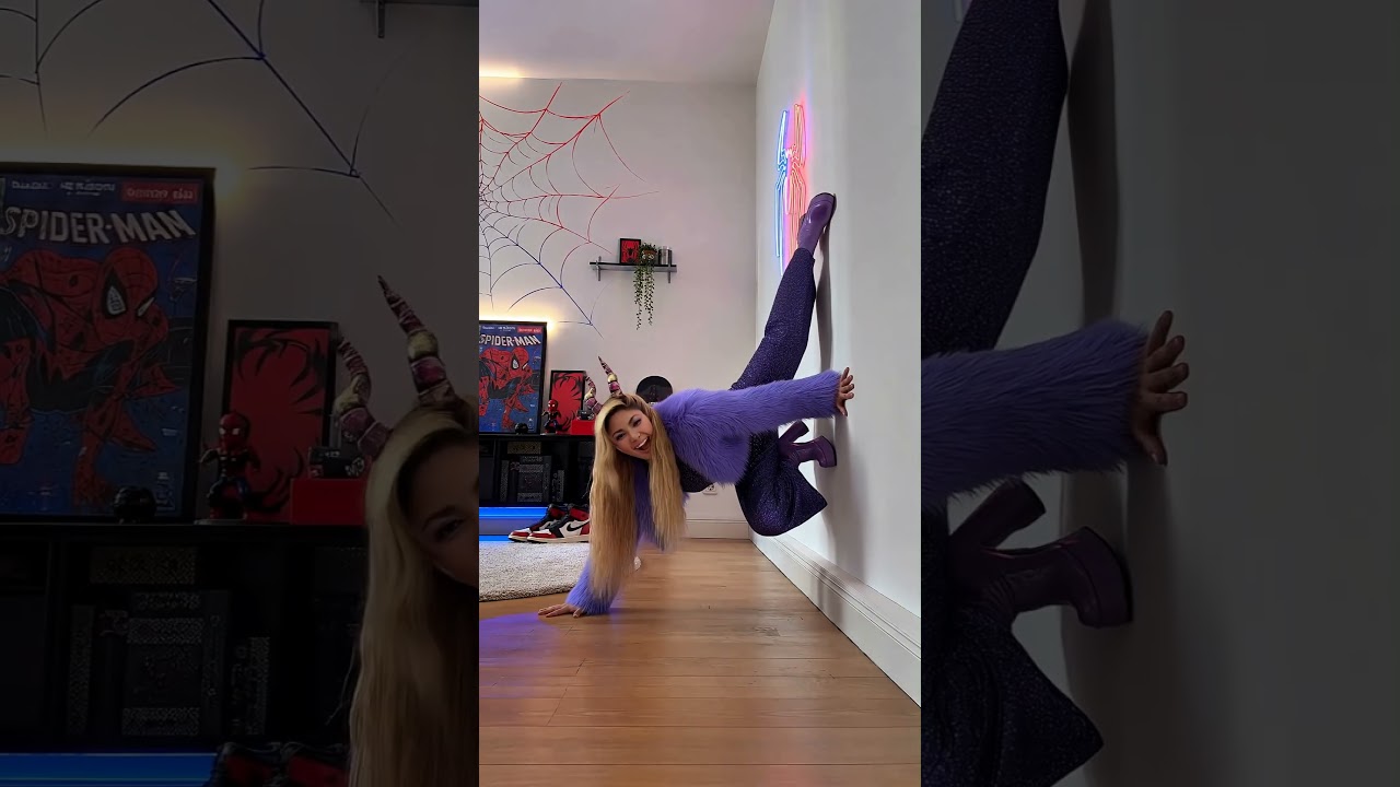 Shakira is Spider-Man! #spaidarman #shakira