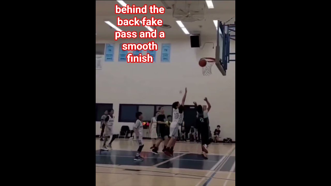 Behind The Back Fake Pass And A Smooth Finish Basketball Shorts