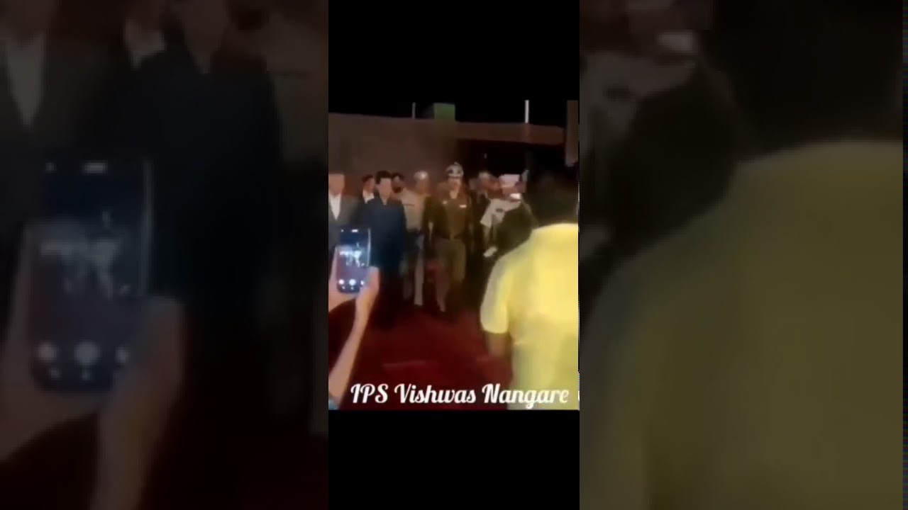 Latest IPS Vishwas Nangare Patil Swag Entry 2020