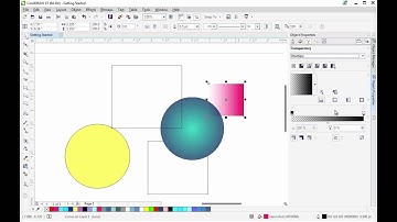 How to Used Dockers : Object Properties Coreldraw X7