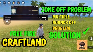 ZONE OFF PROBLEM CRAFTLAND   @Stmanil #freefire screenshot 5
