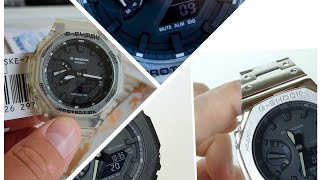 Популярные Casio G-Shock 2100 в прозрачном корпусе! Плюсы и минусы прозрачного корпуса! tactical