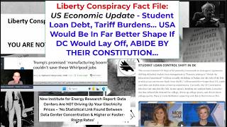 Liberty Fact File: US Economy Update, Student Loans, Tariff Burden Exposed