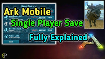 Ark Mobile 2.0 | Complete Save Guide in Single player | Tips and tricks of Save | Gaming Factory
