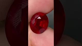 For Sale Rare Blood Pigeon Ruby Gemstone: Stunning Deep Red Ruby for Luxury Jewelry #usa #uk #fyp