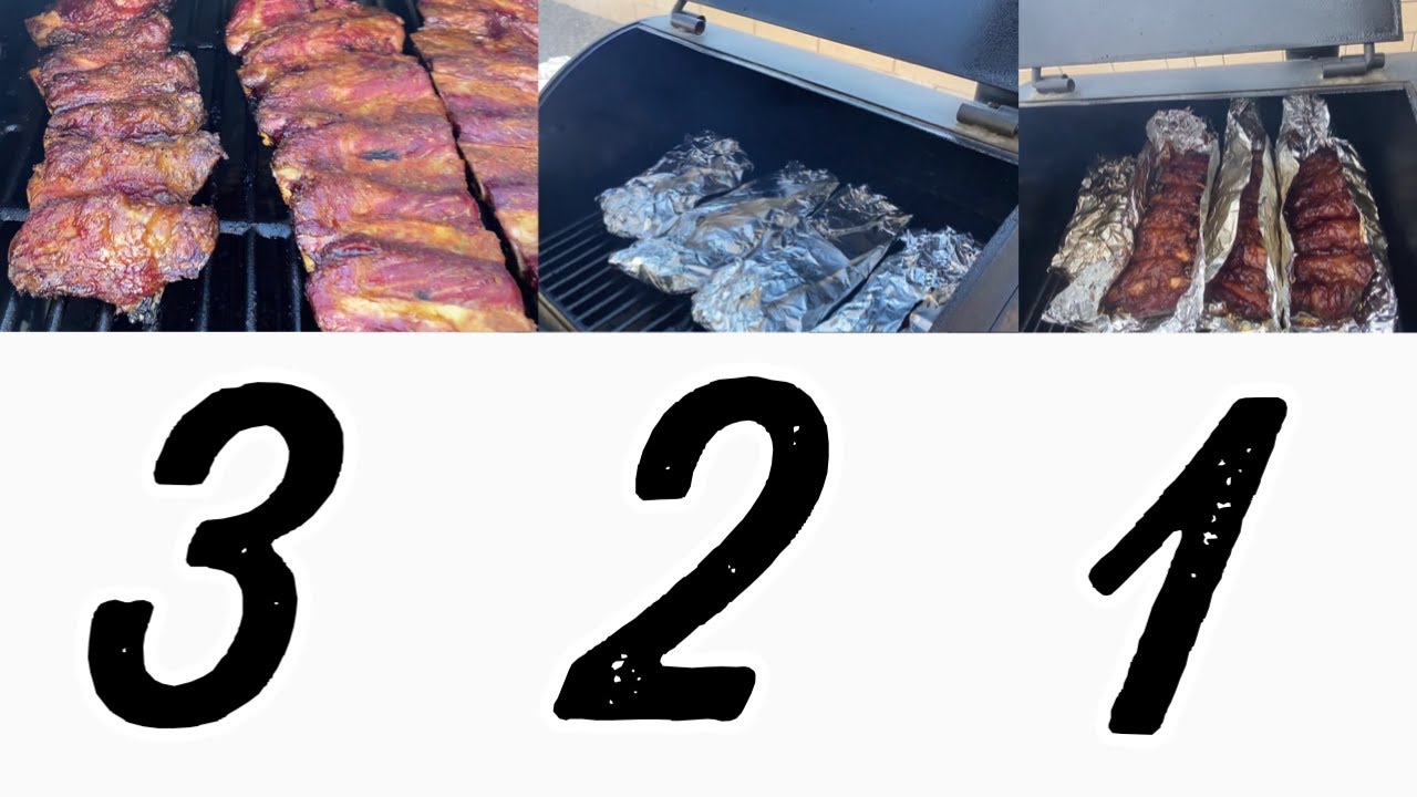 BARBEQUE SMOKED RIBS (321 METHOD) *HOW TO* 😋😱 BBQ Teacher Video