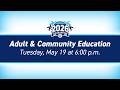2026 Adult &amp; Community Education Graduation