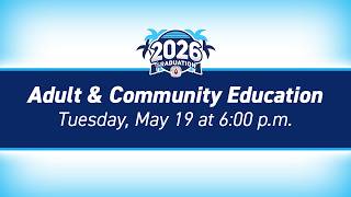 2026 Adult & Community Education Graduation