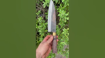 Tôi làm con dao phi lê cá bằng thép chốt xích xe tăng sắc nét đáng kinh ngạc