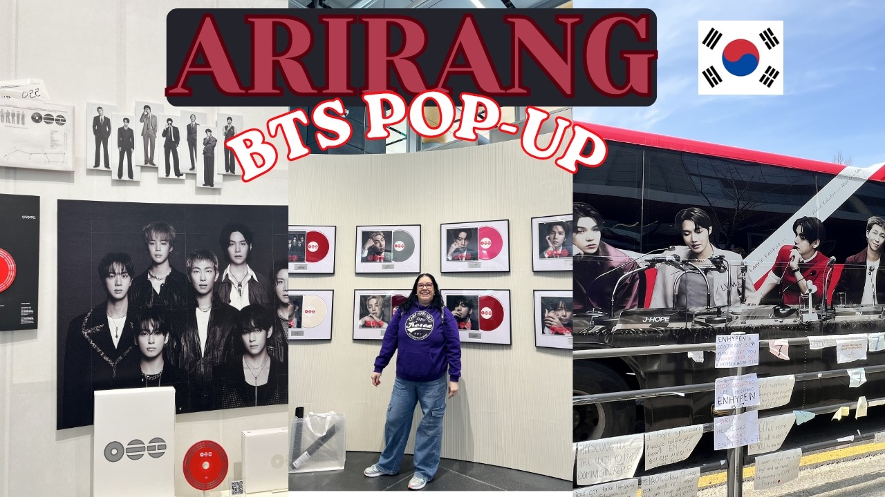 Arirang BTS pop-up | BTS Merch | Hybe - YouTube