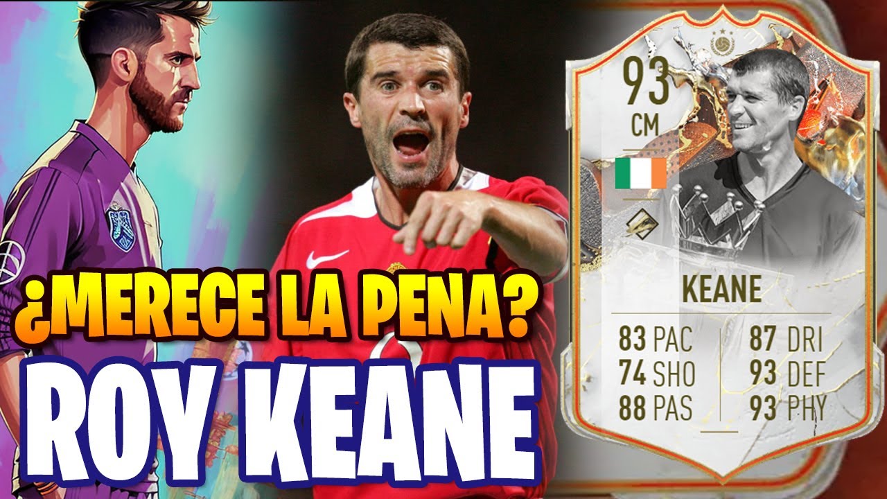 Roy Keane 93: Habilidad, fuerza y liderazgo en FIFA 23 - Análisis, opiniones y consejos
