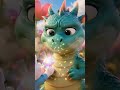 Dragon Bunny love 3d cartoon #cartoon #bunny #dragon