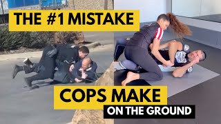 The #1 Mistake Cops Make on the Ground
The most common mistake by police officers in grounded altercations is what we call premature pronation. This happens when an officer hasn’t learned basic ground control and/or the 100-Second Rule.
This officer in Mesquite, Texas, was initially able to get the subject to his back, but then then immediately attempts to pronate the subject (as indicated by the two arms controlling the wrist and elbow of the subject). As soon as the officer rolls the subject to his belly, he immediately builds the house, stands up and runs accross the highway as the officer draws his firearm and chases after.
To avoid situations like this, every officer must understand three primary ground controls: Kneeling Control, Side Control, and Mount Control, as well as the advantages and disadvantages of each position.
Kneeling control gives an officer the ability to survey their surroundings while controlling the subject with their knee. Due to limited body contact, however, the officer will often struggle to maintain control if the subject is larger and determined to get up.
Side control gives the officer a greater degree of control, particularly against larger subjects, because the officers center of gravity is lower and their base points are wider, but in this position, the officers ability to survey their surroundings is reduced.
Mount control also limits visibility but can be very effective for control if the officer is properly trained on how to use their legs or hooks to prevent lateral escapes.
Weapon retention must be prioritized in all three positions. This can come from underhooks, wrist pins or any other methods of arm control designed to limit the subjects arm mobility.
Regardless of the position of control the 100-Second Rule teaches that the subject should not be pronated until AFTER their will to fight has been drastically if not entirely reduced.
We dont have any additional information on this incident, but if anyone has contact with the officer in this video, please let him know that wed like to sponsor his participation in the GST Instructor Certification Course.
Get certified at http://www.GracieSurvivalTactics.com The #1 Mistake Cops Make on the Ground