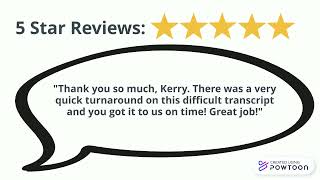 Kerry Smith Audio Transcriber