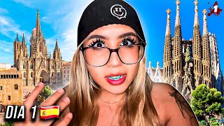 RECORRIENDO LAS CALLES DE BARCELONA ✈️ *me roban😭* | DIA 1 | LaParce